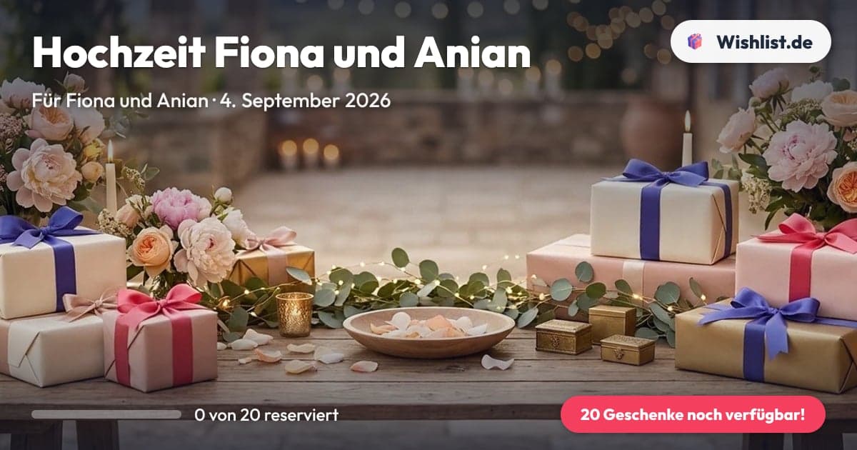 Hochzeit Fiona und Anian