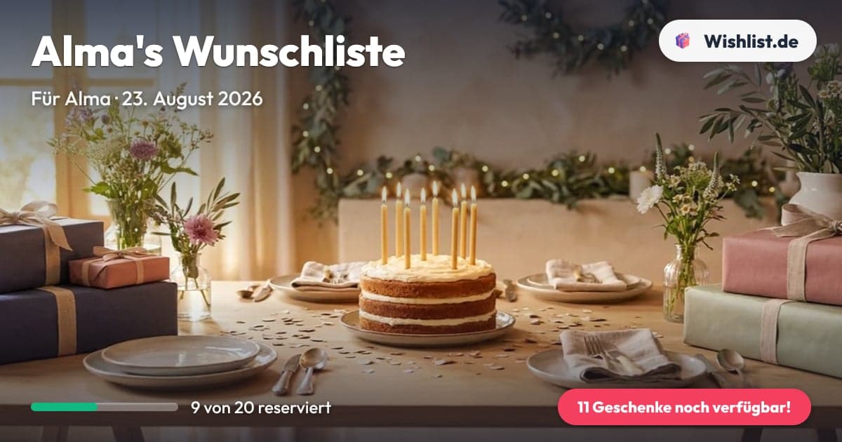 Alma's Wunschliste