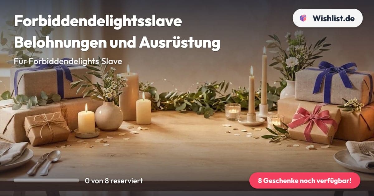 Forbiddendelightsslave Belohnungen und Ausrüstung