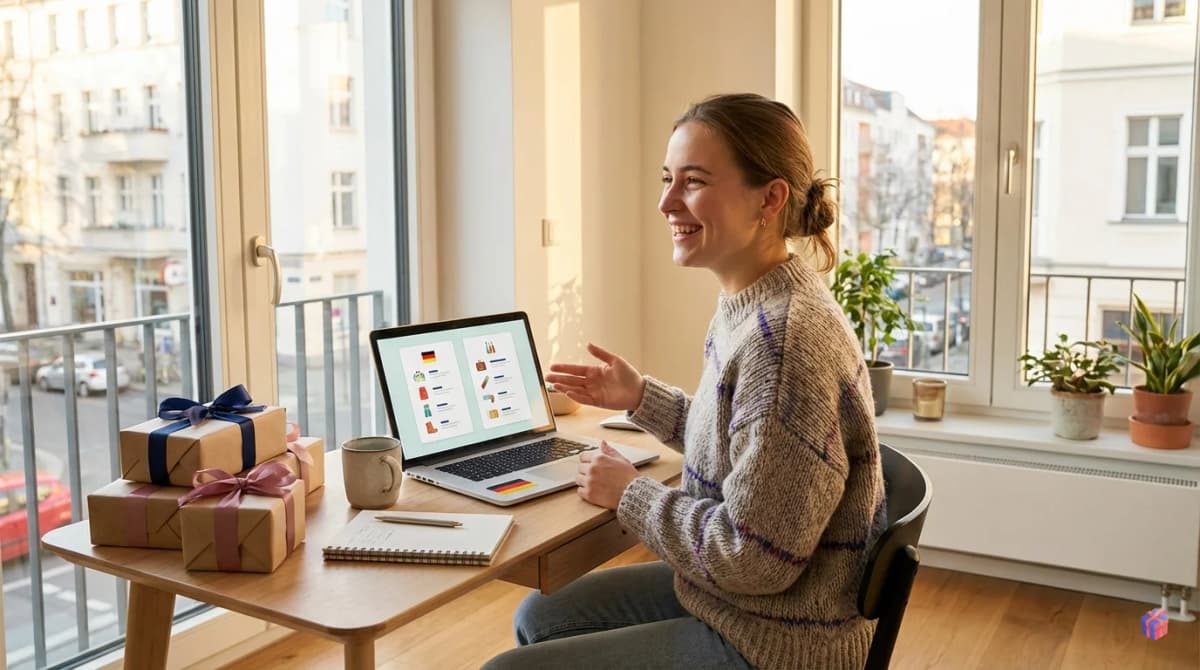 Zwei Wunschlisten-Interfaces nebeneinander im modernen minimalen Design