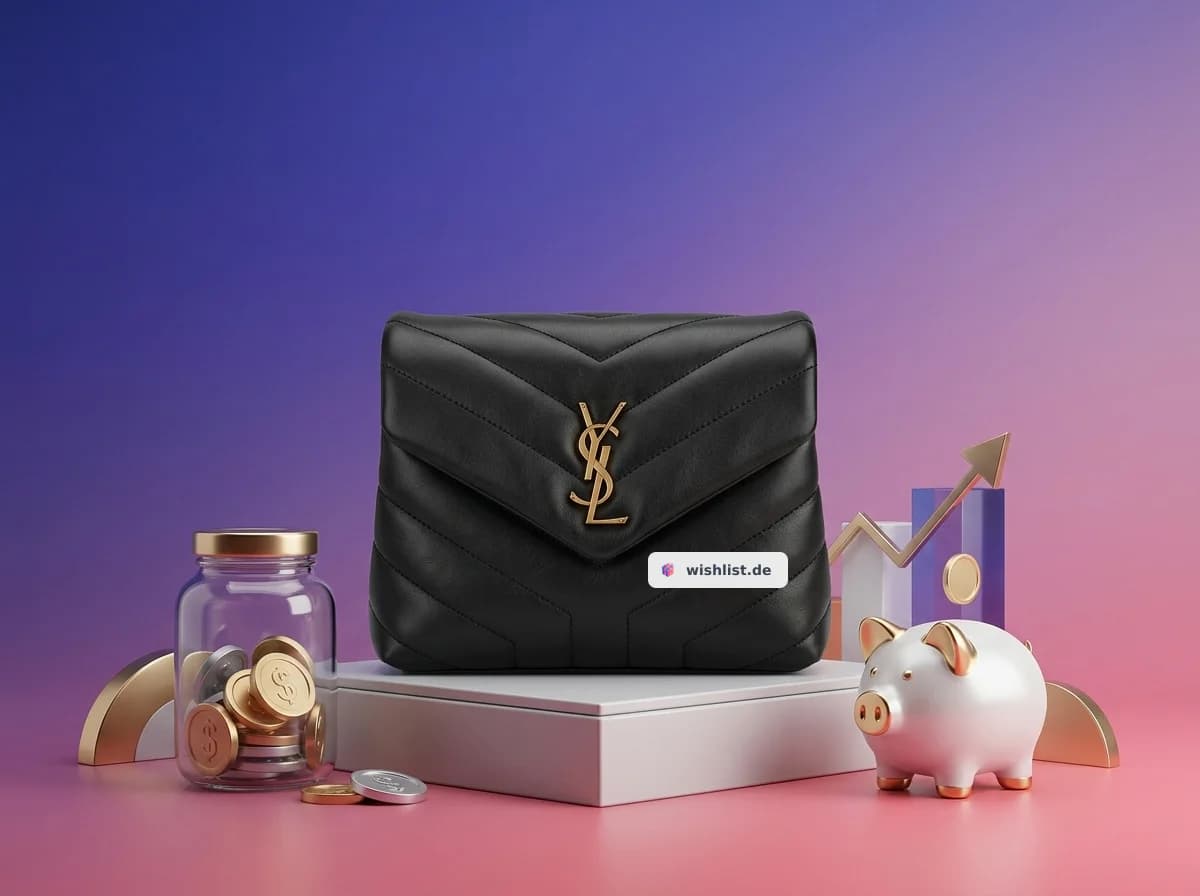 Saint Laurent LOULOU MICRO BOX BAG AUS LAMMLEDER